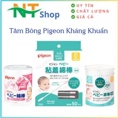 {Chính Hãng} Tăm Bông Nhật Bản Kháng Khuẩn Dành Cho Bé