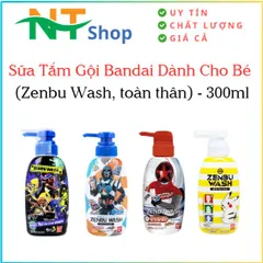 Sữa Tắm Gội Bandai/Kao Biore Cho Bé và cả gia đình 300ml- Nhật Bản