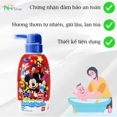 Sữa Tắm Gội Bandai/Kao Biore Cho Bé và cả gia đình 300ml- Nhật Bản