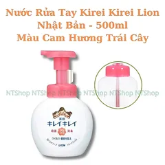 Nước Rửa Tay Tạo Bọt Kirei Kirei Lion Nhật Bản, Hương Dịu Nhẹ Làm Sạch 99% Vi Khuẩn, Giữ Da Mềm Mại