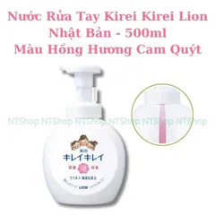 Nước Rửa Tay Tạo Bọt Kirei Kirei Lion Nhật Bản, Hương Dịu Nhẹ Làm Sạch 99% Vi Khuẩn, Giữ Da Mềm Mại