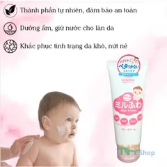 Wakodo Baby Cream 60g - Kem Dưỡng Ẩm Cho Trẻ Sơ Sinh & Em Bé - Hàng Chuẩn Nhật