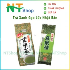 Trà Xanh Gạo Lức Kunitaro 200gr Nhật Bản - Hỗ Trợ Giải Khát Và Tốt Cho Sức Khỏe