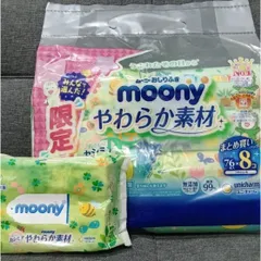 Khăn Ướt Moony Unicharm - 76 Tờ Nhật Bản
