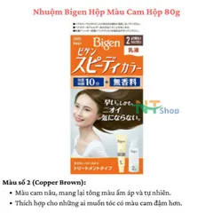 Nhuộm Bigen Màu Cam Hộp 80g
