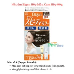 Nhuộm Bigen Màu Cam Hộp 80g