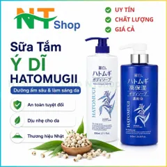 Sữa Tắm Hatomugi Chính Hãng Nhật Bản 800ml Dưỡng Ẩm Và Sáng Da Tự Nhiên Dành Cho Mọi Loại Da