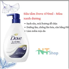 Sữa Tắm Dove Nội Địa Nhật Dưỡng Ẩmm Cho Da Khô 470ml