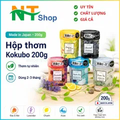 Sáp khử mùi thơm phòng Kokubo hộp 200g Nhật Bản