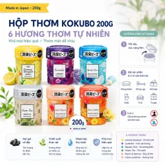 Sáp khử mùi thơm phòng Kokubo hộp 200g Nhật Bản