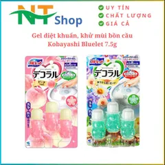 Gel Diệt Khuẩn, Khử Mùi Bồn Cầu Kobayashi Bluelet Nhật Bản - Làm  Sạch Thơm Không Gian Sống Của Bạn