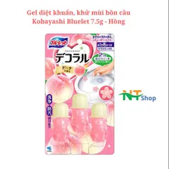 Gel Diệt Khuẩn, Khử Mùi Bồn Cầu Kobayashi Bluelet Nhật Bản - Làm  Sạch Thơm Không Gian Sống Của Bạn