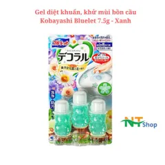 Gel Diệt Khuẩn, Khử Mùi Bồn Cầu Kobayashi Bluelet Nhật Bản - Làm  Sạch Thơm Không Gian Sống Của Bạn