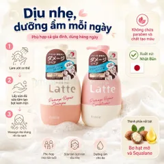 Dầu Gội - Xả Kracie Ma & Me Latte chai 490ml