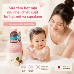 Dầu Gội - Xả Kracie Ma & Me Latte chai 490ml