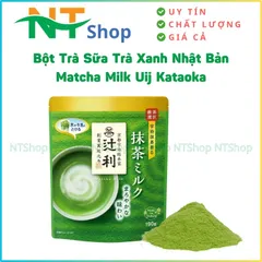Bột Trà Sữa Matcha Milk Kataoka Nhật Bản 190g – Đậm Đà, Mịn Hòa Tan Nhanh