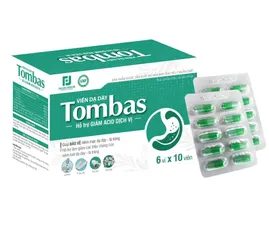 TOMBAS – Viên Hỗ Trợ Tiêu HóaQuy cách: Hộp 50 viên nang