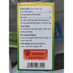 GÓI UỐNG MẬT ONG NGHỆ HỖ TRỢ DẠ DÀY GASTSEA (hộp 20 gói x 15g)