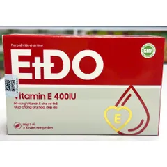 Viên uống Vitamin E đỏ Tín Phong H/30 viên