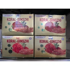 1 hộp Sâm Koral - Ginszhi ( hộp 60 viên) hỗ trợ tăng cường sức khỏe
