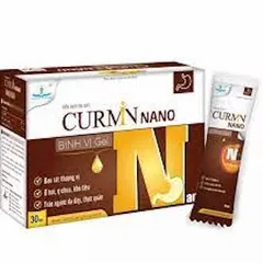 CURMIN NANO BÌNH VỊ GEL ( Giảm Ợ Chua, Đau Rát Thượng Vị, Trào Ngược Dạ Dày)hộp 30 gói