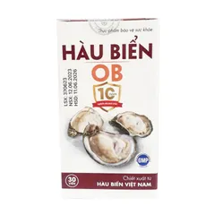 Viên uống Hàu Biển OB - Chiết xuất từ Hàu Tươi Việt Nam