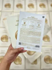 Mặt Nạ Vàng 24K JM Solution Prime Gold Intensive Mask - Hộp 10 Miếng Cung Cấp Dưỡng Chất, Giúp Da Săn Chắc và Rạng Rỡ