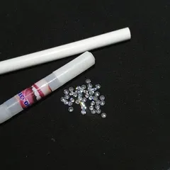 combo 5 viên kim cương nhân tạo chân nhọn - size 2,2li / 2,5li /2,7li