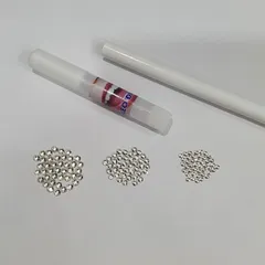 sỉ 5 combo 20 viên đá đính-loại chân bằng- size 2li, 2,5li 2,7 li tặg kèm dụng cụ tự đính đơn giản- đá đính trang trí