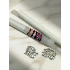 Combo 12 Viên Đá Đính-Loại Chân Bằng- size 2li. 2li5, 2li7  tặng kèm dụng cụ tự đính tại nhà- đá đính trang trí