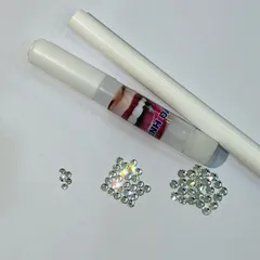 combo 10 viên đá đính-loại chân bằng- size 2li, 2,5li, 2,7li- tặg kèm dụng cụ tự đính tại nhà đơngiản- đá đính trang trí