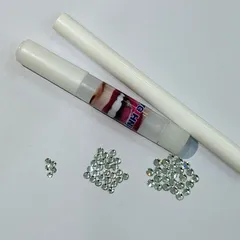 combo 10 viên đá đính-loại chân bằng- size 2li, 2,5li, 2,7li- tặg kèm dụng cụ tự đính tại nhà đơngiản- đá đính trang trí