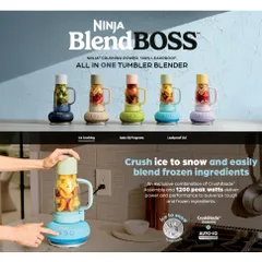 MÁY XAY MINI NINJA BLENDBOSS 1100W ,BẢO HÀNH 12 THÁNG