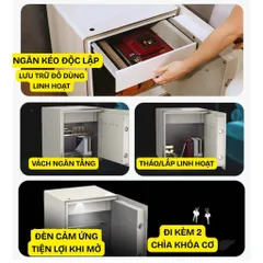 KÉT SẮT VÂN TAY THÔNG MINH PHILIPS SBX301 VÀ SBX300