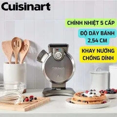MÁY LÀM BÁNH WAFFLE CUISINART WAF-V100KR