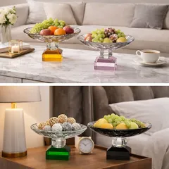 CHÂN BỒNG PHA LÊ CAO CẤP MACARON 28CM