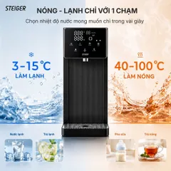 BÌNH THUỶ ĐIỆN NÓNG LẠNH STEIGER STG850-HC CHỈNH NHIỆT 3-100℃