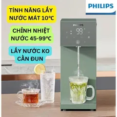 BÌNH THUỶ ĐIỆN NÓNG LẠNH PHILIPS ADD8255 LẤY NƯỚC MÁT 10℃