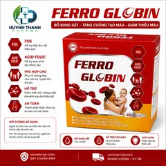 Ferro Globin Bổ Sung Sắt Cho Cơ Thể - Hộp 20 Ống