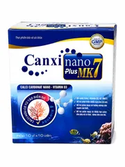 Thực Phẩm Bổ Sung Canxi Nano Plus MK7- Hộp 100 Viên 