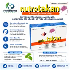 VIÊN UỐNG HỖ TRỢ NUTROTAKAN HỘP 30 VIÊN
