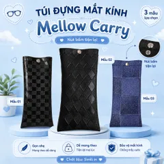 Túi Đựng Mắt Kinh Mellow Carry Chất Liệu Da Pu Đựng Bảo Vệ Mắt Kính Chống Nước