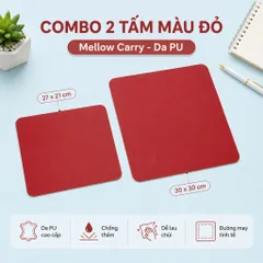 Combo 2 Tấm Lót Chuột Mellow Carry Kích Thước 27x21 Và 30x30cm , Lót Chuột Chuyên Games