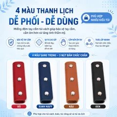 Vỏ Bảo Vệ Dây Đeo Vai Miếng Lót Túi Cầm Phụ Kiện Da Túi Hành Lý Tay Cầm Bọc Thay Thế Mới