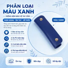 Vỏ Bảo Vệ Dây Đeo Vai Miếng Lót Túi Cầm Phụ Kiện Da Túi Hành Lý Tay Cầm Bọc Thay Thế Mới