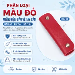 Vỏ Bảo Vệ Dây Đeo Vai Miếng Lót Túi Cầm Phụ Kiện Da Túi Hành Lý Tay Cầm Bọc Thay Thế Mới