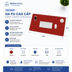Tấm Thảm Lót Chuột Mellow Carry Kích Thước 30x60cm Phù Hợp Để Bàn Làm Việc , Văn Phòng