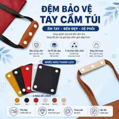 Combo 10 Tấm Vỏ Bảo Vệ Dây Đeo Vai Miếng Lót Túi Cầm Phụ Kiện Da Túi Hành Lý Tay Cầm Bọc Thay Thế Mới