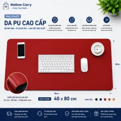 Tấm Lót Chuột Mellow Carry Da PU Kích Thước 40x80cm , Phù Hợp Để Bàn To