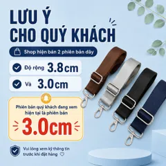 dây đeo túi xách thay thế – Bền đẹp, tiện lợi, dễ phối đồ , bản dây rộng 3cm